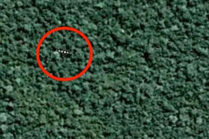 Në Amazonë vërehet një UFO antike?! 