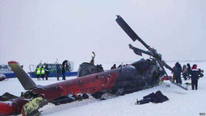 Katër të vrarë nga përplasja e helikopterit në Rusi
