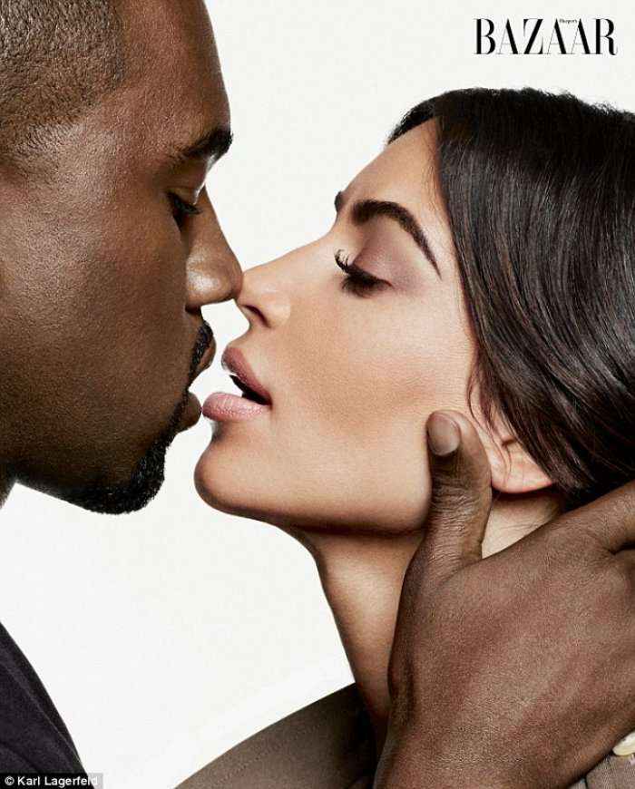 Kanye e pëlqen Kim-in më shumë të zhveshur (Foto +16)