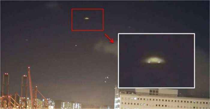 Shihet një UFO mbi qytetin kinez Tsing Yi