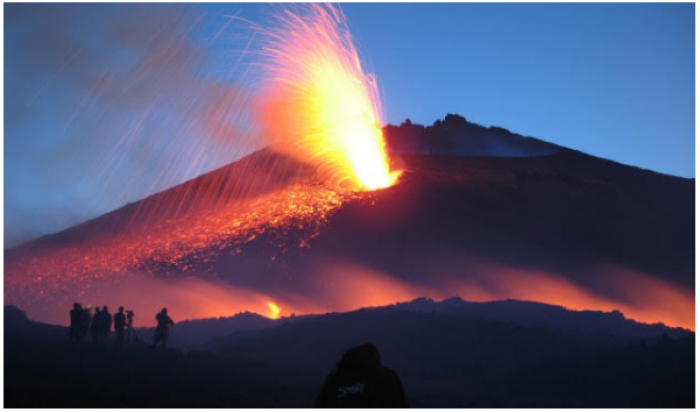 Riaktivizohet vullkani Etna (Foto)