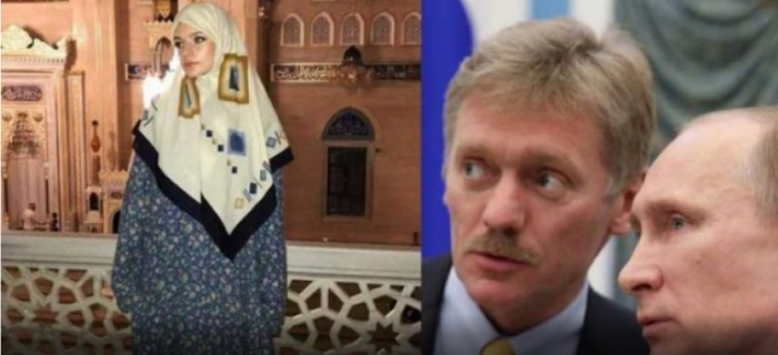 Vajza e zëdhënësit të Putinit viziton një xhami me hixhab