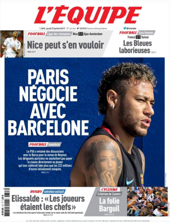 PSG dëshiron negociata për Neymar, Barcelona: 