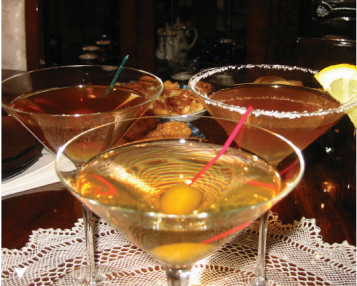 Reçeta e Cekës- Koktej martini