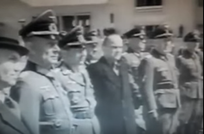 Pamjet e rralla, betimi i ushtrisë shqiptare gjatë pushtimit gjerman (Video)