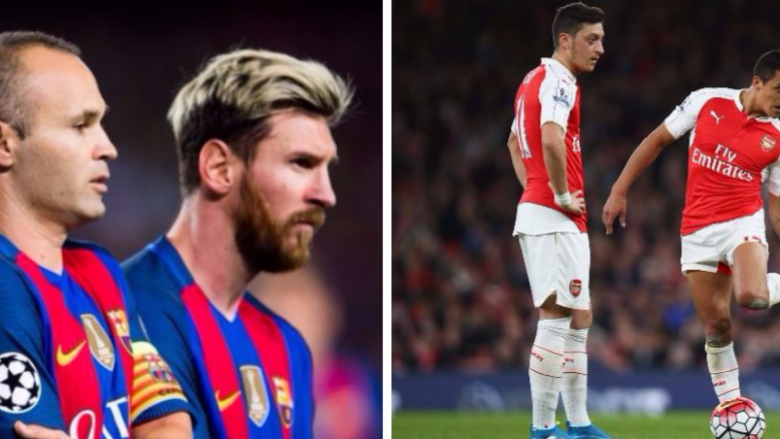 Formacioni me yjet që mbesin pa kontrata në 2018: Messi, Ozil dhe Iniesta janë vetëm disa nga ta 