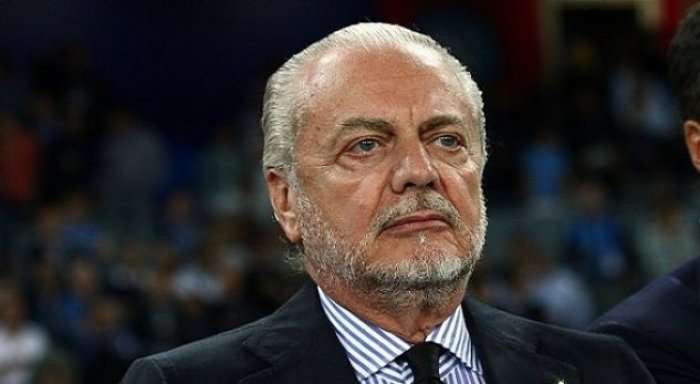 Presidenti i Napolit i ofendon tifozët: Ata janë ose të çmendur, ose të droguar