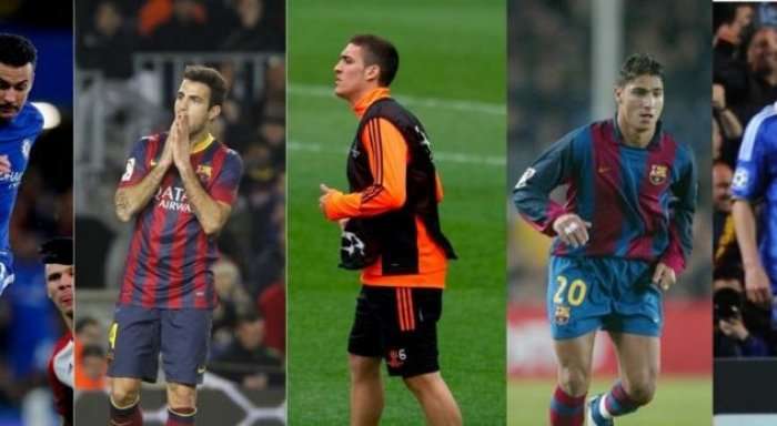 13 futbollistët që kanë luajtur në Barcelona dhe Chelsea (FOTO)
