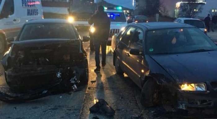 Aksident i rëndë në Prishtinë, 5 të lënduar