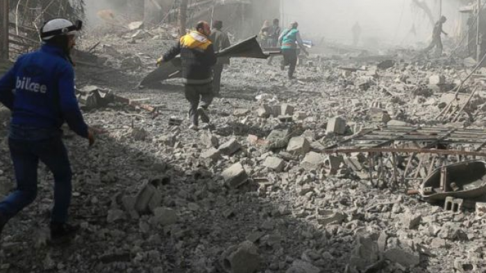 Mbi 210 të vdekur nga bombardimet në rrethinat e Damaskut
