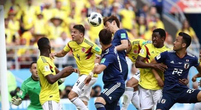 Japonia triumfon ndaj një Kolumbie me 10 lojtarë