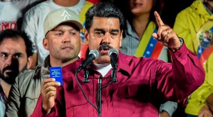 Pamjet televizive e vënë në siklet Maduron