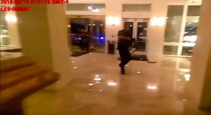 Publikohen pamjet e sulmit në hotelin e Trump (Video)