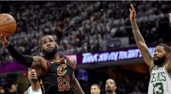 NBA: LeBron “jashtëtokësor”, Cleveland barazon 3-3 serinë ndaj Boston