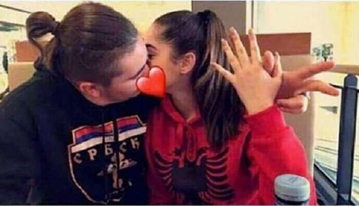 Kosovarja në Zvicër, për inati puth djalin serb dhe publikon foto