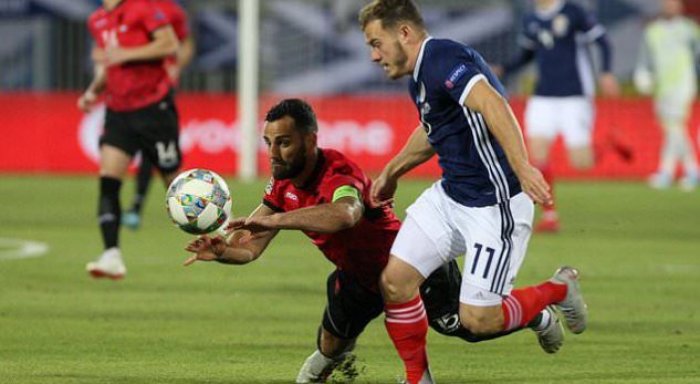 Liga e Kombeve: Shqipëria turpërohet nga Skocia dhe rrezikon rënien nga Liga C