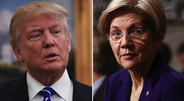 Trump sulmon senatoren demokrate Warren