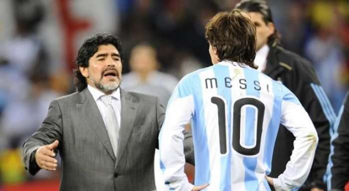 Maradona tha se Messi s’është lider, tani do t’i telefonojë për t’u sqaruar