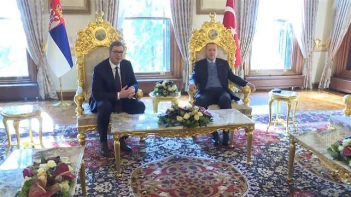 Erdogan – Vuçiqit: Mbështes çdo marrëveshje ndërmjet serbëve dhe shqiptarëve