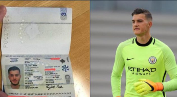 Zyrtare: Portieri i Man Cityt bëhet me pasaportë kosovare