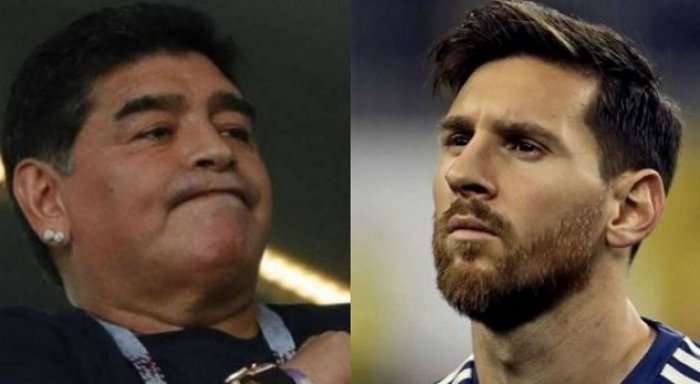 Maradona ua hedh fajin mediave për komentet e tij për Messin