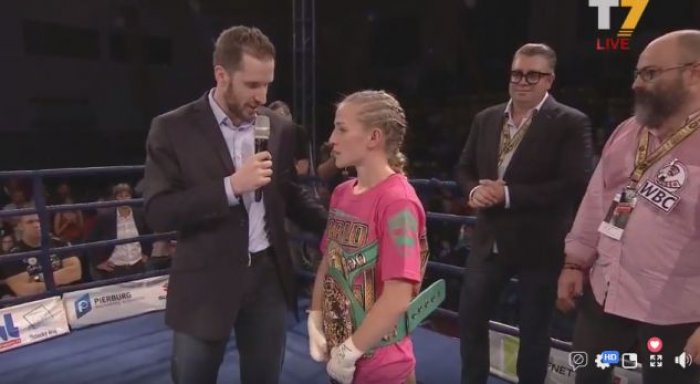 Fabiana Bytyqi, shqiptarja e parë që fiton titullin e Kampionatit Botëror në boks