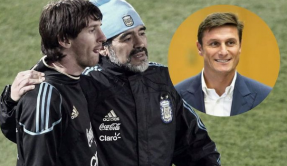 Javier Zanetti me komplimete për Messin: Është në të njëjtin nivel me Maradonan, bota dëshiron ta shohë kampion