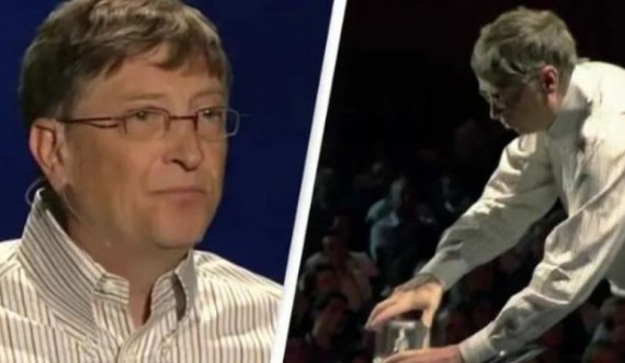Bill Gates flet për malarian dhe liron mushkonjat në sallë