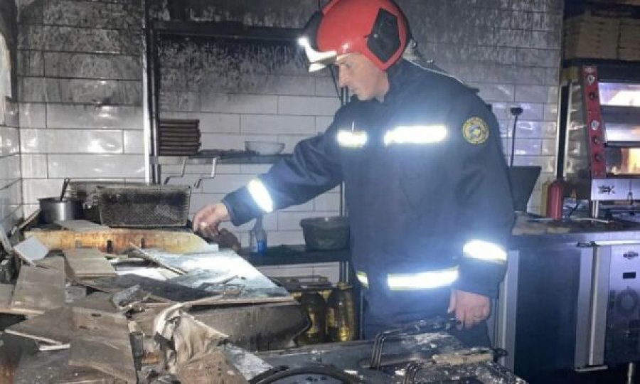 Zjarri shpërthen në kuzhinën e një restoranti në Gjakovë