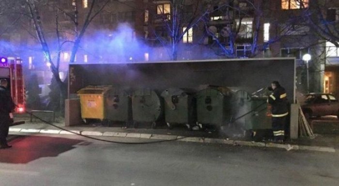 Komuna e Prishtinës paralajmëron gjoba për djegien e kontejnerëve