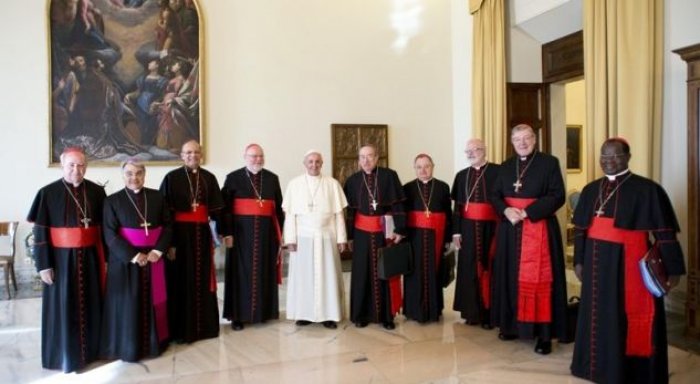 Abuzimet seksuale, Papa largon dy kardinalë nga grupi i këshilltarëve të tij