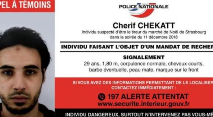 Sulmi në Strasburg, policia kërkon ndihmë për kapjen e të dyshuarit