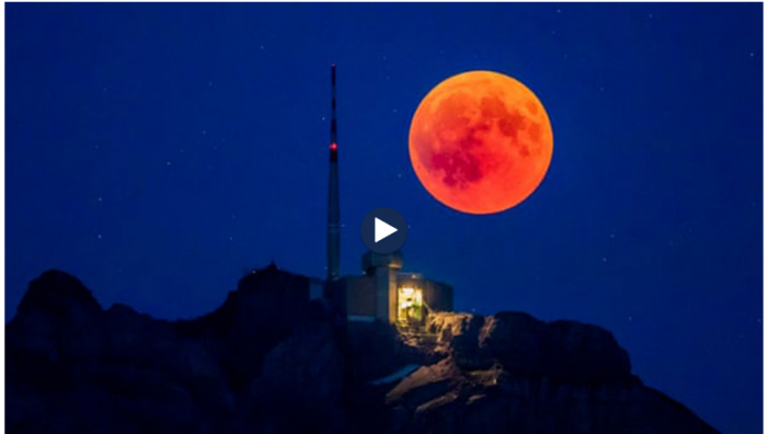 Fenomeni i Hënës së përgjakur do të shihet në fundjavë (Video)