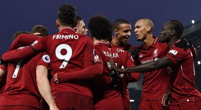 Liverpool fiton me dramë kundër Crystal Palace, shtatë pikë para vendit të dytë