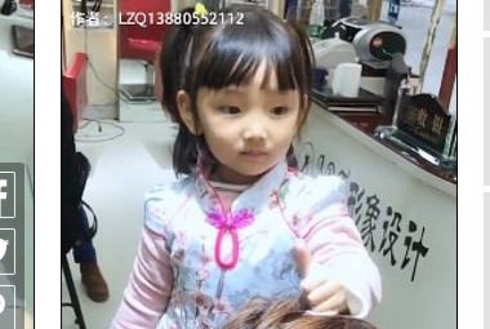  Vajza tre-vjeçare,e cila jep  tretmane bukurie, do t'ju habisë (Video)