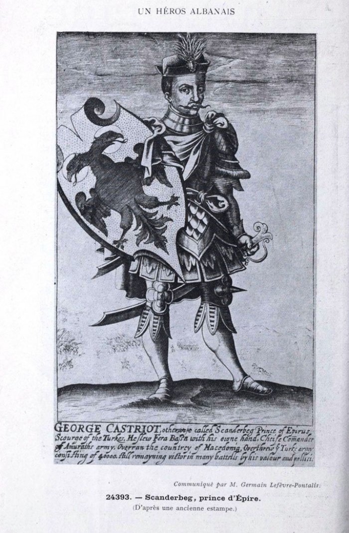 Kur historiani Germain Lefëvere-Pontalis sillte portretet e rralla të Skendërbeut dhe Donikës në revistën franceze (1913)