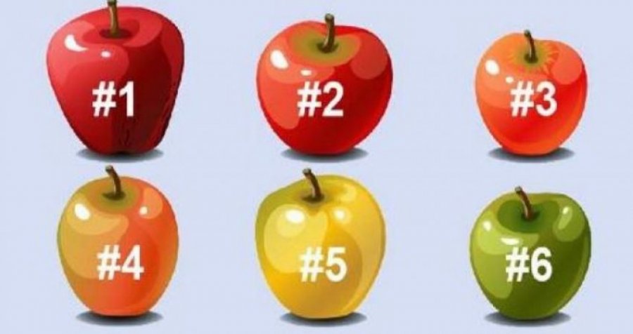 Test psikologjik: Zgjidhni mollën që ju pëlqen më shumë për të zbuluar detaje të personalitetit tuaj