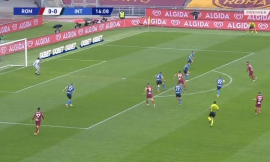 Roma kalon në epërsi ndaj Interit