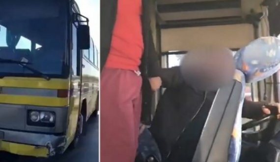 “Tapë” në timon, qytetarët denoncojnë shoferin e autobusit, arrestohet 57-vjeçari