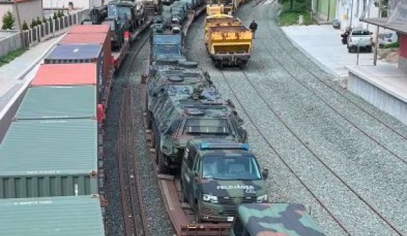 Futen në Republikën e Kosovës një sërë automjetesh ushtarake