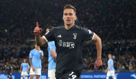 Juventusi kalon në finale të Kupës së Italisë me golin vendimtar të shënuar nga Arkadiusz  Milik 
