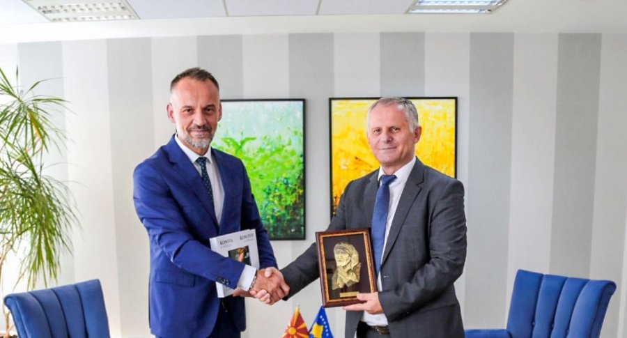 Besnik Bislimi bisedon me Fetain për zhvillimin e bashkëpunimit Kosovë – Maqedoni e Veriut