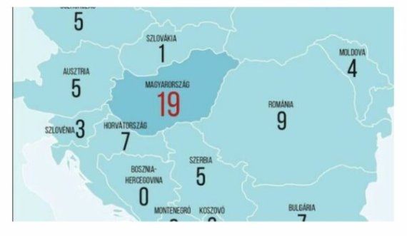 Hungaria korrigjon diagramin në të cilën nuk paraqitej Kosova si shtet që ka fituar medalje Olimpike