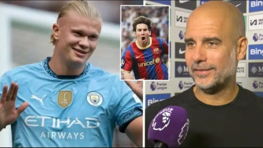 Guardiola e krahason Haalandin me Leo Messin: Të shënosh këta gola është e pabesueshme