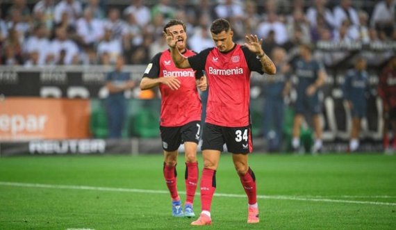 Xhaka e Leverkuseni i “bëjnë konak” Leipzigut