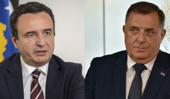 Dodik për vizitën e Kurtit në Sarajevë: U poshtërua Republika Serbe