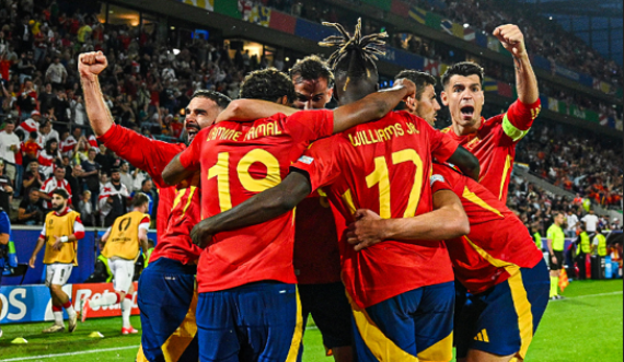  Pjesa e dytë vendimtare, Spanja e eliminon Gjeorgjinë dhe kalon në çerekfinale