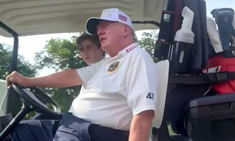 Del video e Trump duke e sharë Biden dhe Harris: Janë një grumbull mbeturinash