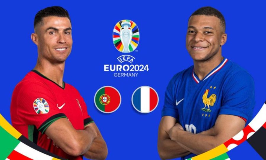 Sonte ndeshja e çerekfinales së EURO 2024: Portugali - Francë