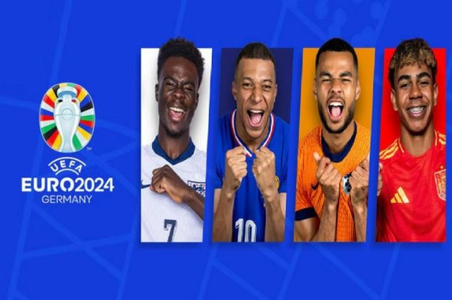 Formacioni gjysmëfinal i futbollit në Euro 2024: Spanja kundër Francës dhe Holanda kundër Anglisë